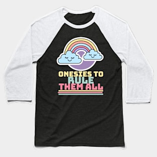 Onesies To Rule Them All Clouds Baseball T-Shirt